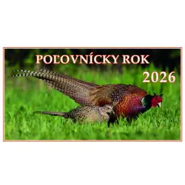 Kalendár stolový POĽOVNÍCKY ROK 2026