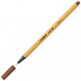 Liner STABILO point 88 červená hlina