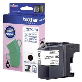 Brother originál ink LC-227XLBK, black, 1200str.