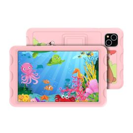 iGET SMART W8 Kids Pink - 8" IPS/1280x800/Octa Core/4GB+64GB/WiFi/BT/4000mAh/Android 14/pouzdro/růžová