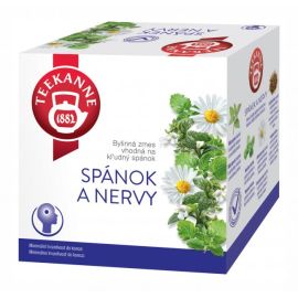 Čaj TEEKANNE bylinný Spánok a nervy HB 10 x 2g