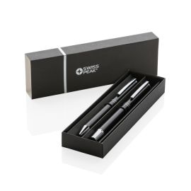 Sada pier Swiss Peak z RCS recyklovaného hliníka , Black