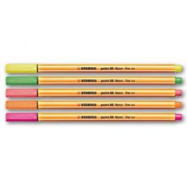 Liner STABILO Point 88 neon