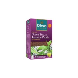 Čaj Dilmah zelený HB s jasmínom 20 x 1,5 g