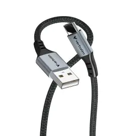 Verbatim USB kábel USB A samec - USB C samec, 18W, 1.2m, čierny, box, 31843