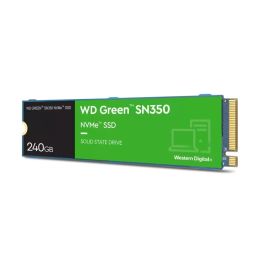 WD GREEN SSD SN350 NVMe WDS240G2G0C 240GB M.2 PCIe Gen3 2280, (R:2400, W:900MB/s)