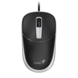 Myš drôtová, Genius DX-123, čierno-šedá, optická, 1200DPI