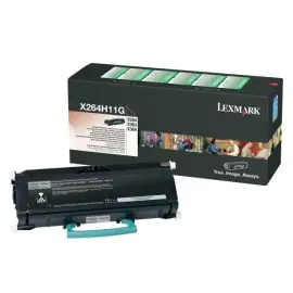 Lexmark originál toner X264H11G, black, 9000str., high capacity, return