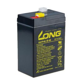 Long olovený akumulátor F1 pre UPS, EZS, EPS, 6V, 4.5Ah, PBLO-6V004,5-F1A