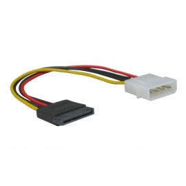Kábel k HDD/SSD/DVD/BD interný napájací, DC SATA - DC 5,25", 0.2 m, Logo blister