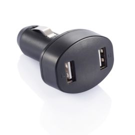 Dvojitá USB nabíjačka do auta , Black