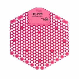 Pisoárové sitko Fre-Pro WAVE 3D - Kiwi / grapefruit (červené) 1 ks