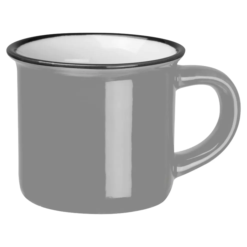 Vintage hrnček na espresso (60ml) , Grey