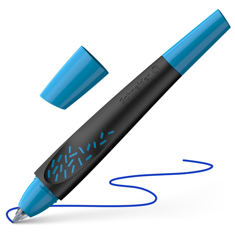 Roller bombičkový Schneider Breeze Black-blue - modrá náplň