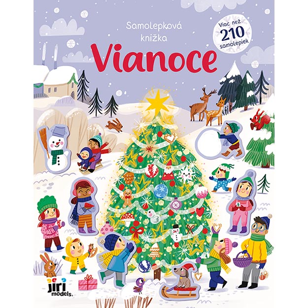 Samolepková knižka - Vianoce