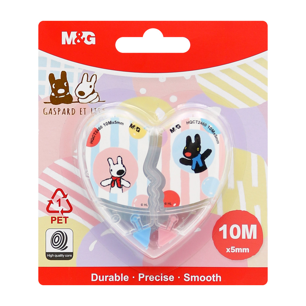 M&G Korektor páska M&G T2460 Gaspard Et Lisa (5 mm x 10 m) sada 2 ks