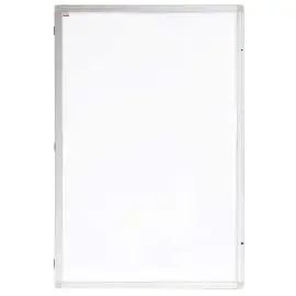 Vertikálne vitrína Eco - lakovaná výplň - 60 x 90 cm