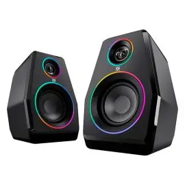 Defender reproduktory Solar 10, 2.0, 10W, čierne, Bluetooth 5.3/AUX