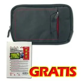 Obal na tablet 7", čierny z nylónu