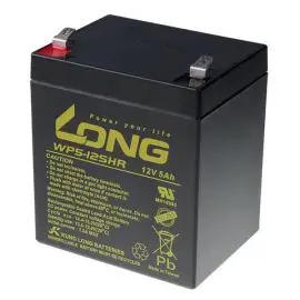 Long olovený akumulátor HighRate F2 pre UPS, EZS, EPS, 12V, 5Ah, PBLO-12V005-F2AH