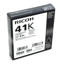 Ricoh originál gélová náplň 405761, GC41HK, black, 2500str.