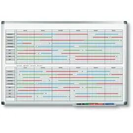 Plánovacia tabuľa PREMIUM na dlhodobé projekty 60x90 cm