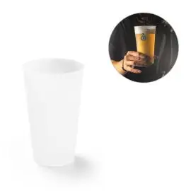 Plastový festivalový pohár 500 ml , transparent