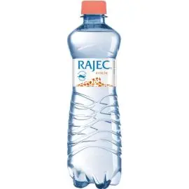 Pramenitá voda Rajec jemne sýtená kyslíkom 8 x 0,75 ℓ