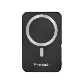 Verbatim, power banka s bezdrôtovým nabíjaním, 5V, nabíjanie telefónu, 32264, 10 000mAh, magnetické pripevnenie, čierna