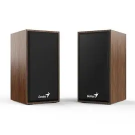 Genius reproduktory SP-HF180, 2.0, 6W, hnedé, regulácia hlasitosti, drevené, 150Hz-20kHz