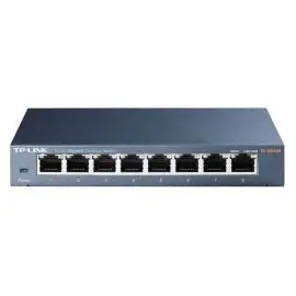TP-LINK stolový switch TL-SG108 1000Mbps, auto MDI/MDIX