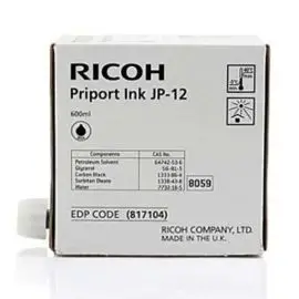 Ricoh originál ink 817104, black, 600