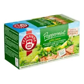 Čaj TEEKANNE bylinný Mäta s citrónom HB 20 x 1,5g