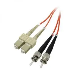 Optický Patch Cord Multi mod (50/125), ST - SC, 1m, economy, DOPREDAJ