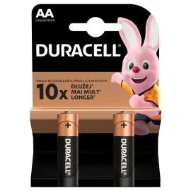 Batéria alkalická, AA (LR6), AA, 1.5V, Duracell, blister, 2-pack, 42301, Basic