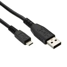Logo USB kábel (2.0), USB A samec - microUSB samec, 1m, blister, DOPREDAJ