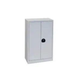 Kancelárska skriňa na dokumenty, 2 police, zváraná, v 100 x š 60 x h 42 cm, farba RAL7035 svetlošedá