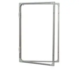 Vitrína interiérová s vertikálnym otváraním 90x60cm, magnetický povrch, model 2