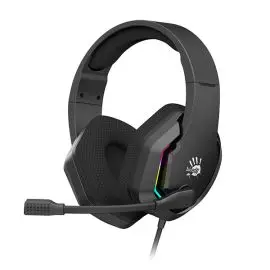 A4Tech Bloody G260, slúchadlá s mikrofónom, drôtováčierna, hracie slúchadlá, USB