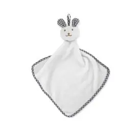 Detský uterák so zajačikom , white