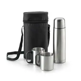 Sada termosky (500 ml) a 2 hrnčekov (200 ml) v obale , Silver