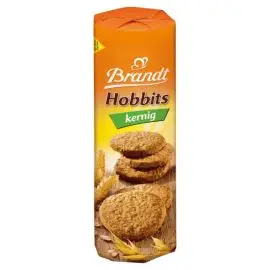 Ovsené sušienky Brandt Hobbits s ovsenými vločkami 250g