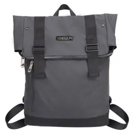 Batoh na notebook 15,6", La Minor, šedý z polyuretánu, Bestlife
