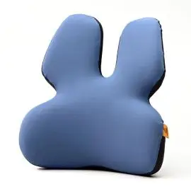 Bedrová opierka, ergonomická, modro šedá, pamäťová pena, Powerton