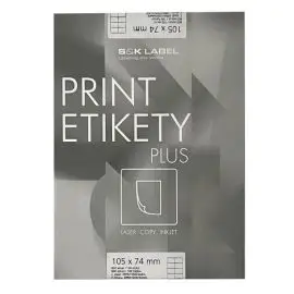 Etikety na označovanie, 105,0x74,0 mm, biele etikety