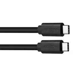 Avacom USB kábel (3.1), USB C samec - USB C samec, 1m, čierny, blister, max. 5Gbps