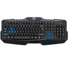 E-blue Cobra EKM746, klávesnica CZ/SK, herná, drôtová (USB), čierna, DOPREDAJ