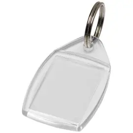 Kľúčenka (35 x 24 mm) , Transparent clear