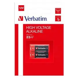Batéria alkalická, 23AE, AE, 12V, Verbatim, blister, 2-pack, 49940