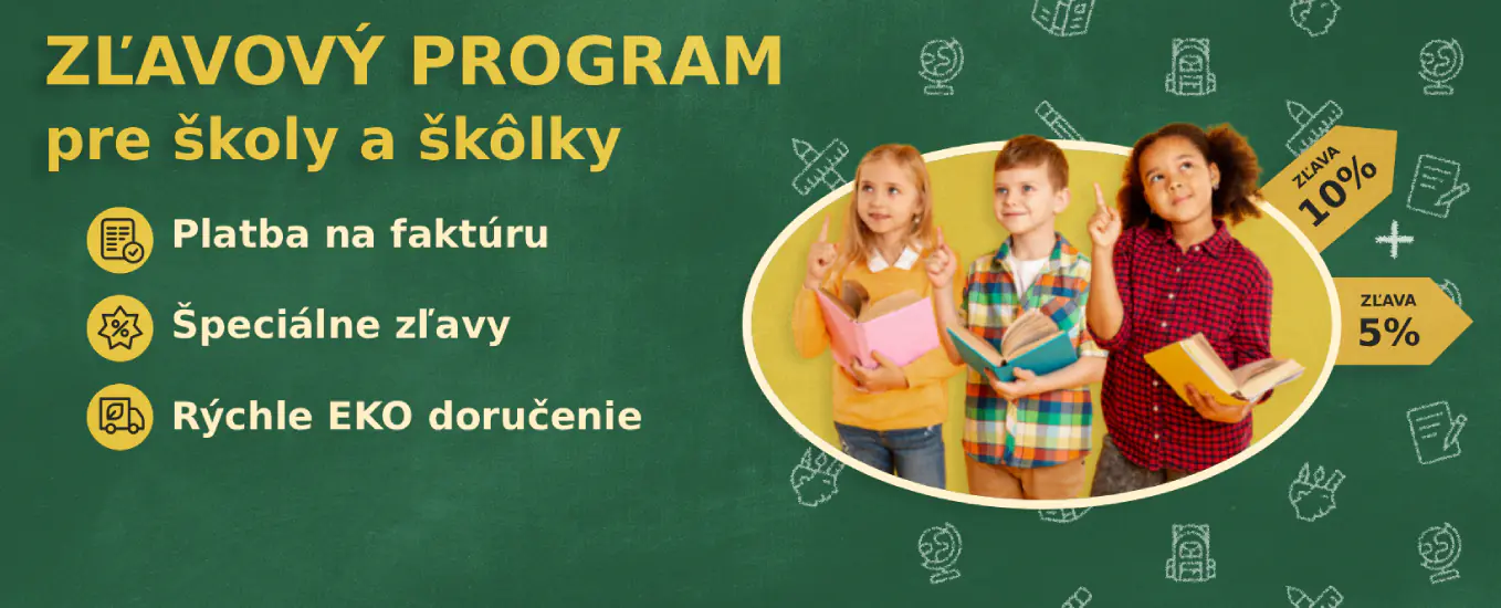 Zľavový program pre školy a škôlky